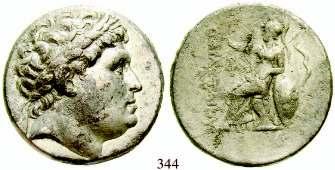 attraktives Exemplar mit herrlichem Portrait und dunkler Tönung. f.vz 1.100,- Philetairos war der Begründer der Dynastie der Attaliden von Pergamon.