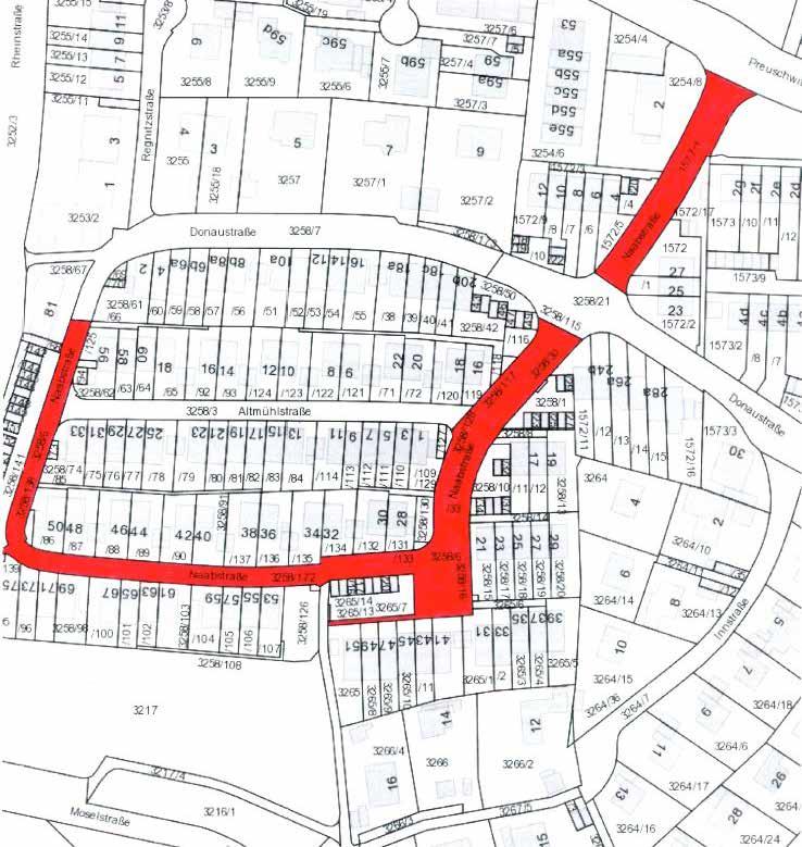 Straßenbenennung und Hausnummerierung im Stadtgebiet Bayreuth Für folgende Straße erfolgte eine Änderung des Beschlusses zur Benennung: Gemäß Beschluss des Stadtrats vom 19.07.