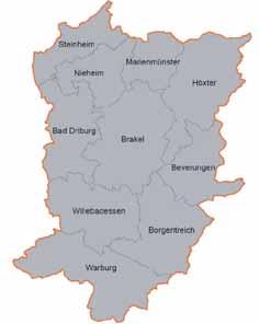 1 Anlass und Ziel 1.1 Der Kreis Höxter Der Kreis Höxter liegt im äußersten Osten Nordrhein-Westfalens.