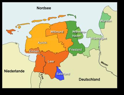 Ostfriesland ist eine Region im äußersten