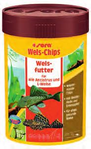 vitaminreiche Futterchips für pfanzenfressende Bodenfische und Welse 4,99 3.