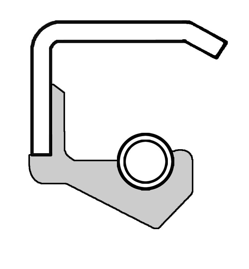 Wellendichtungen metrisch, Standardtypen (mit einteiligem Metallgehäuse) Joints d étanchéité métriques, types standard (avec armature métallique en une pièce) Werkstoff Matière NBR (DIN 3760)