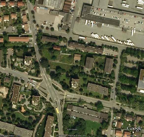 1. AUSGANGSLAGE Die Parzelle Nr. 550 in Muttenz soll auf der Grundlage einer Quartierplanung neu überbaut werden.