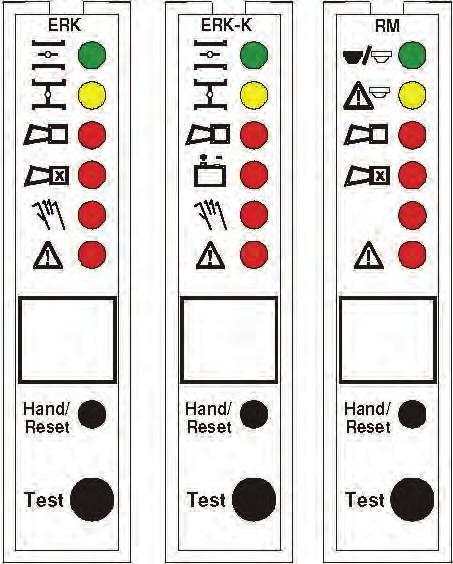 Handbetrieb - Taster außen Quittierung Sammelstörung,Test AUF/ZU Element Klappentyp Klappentyp Klappentyp Typ Rauchmelder Kommentar BSK ERK ERK-K RM LED 1 AUF AUF AUF Rauchmelder- Verschmutzung grün