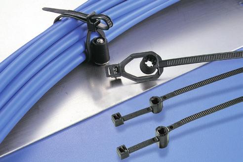Kabelbündel- und Befestigungssysteme Kabelbinder mit Befestigungselementen 1.