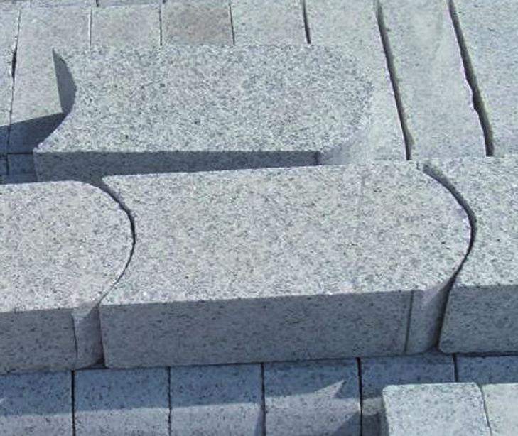 Pflastersteine Granit Pflaster gespitzt Oberfläche