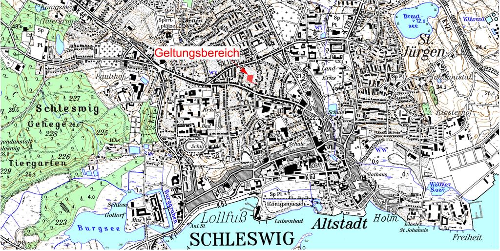 der Innenentwicklung) Auftraggeber: Stadt Schleswig Kreis Schleswig-Flensburg Planung: Brunk & Ohmsen Große Straße 54