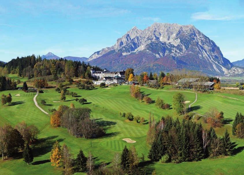 Dachstein-Tauern Golf & Country Club Mitten im Herzen der Dachstein-Tauern Region liegt der Leading Golf & Country Club Dachstein Tauern, designed by Bernhard