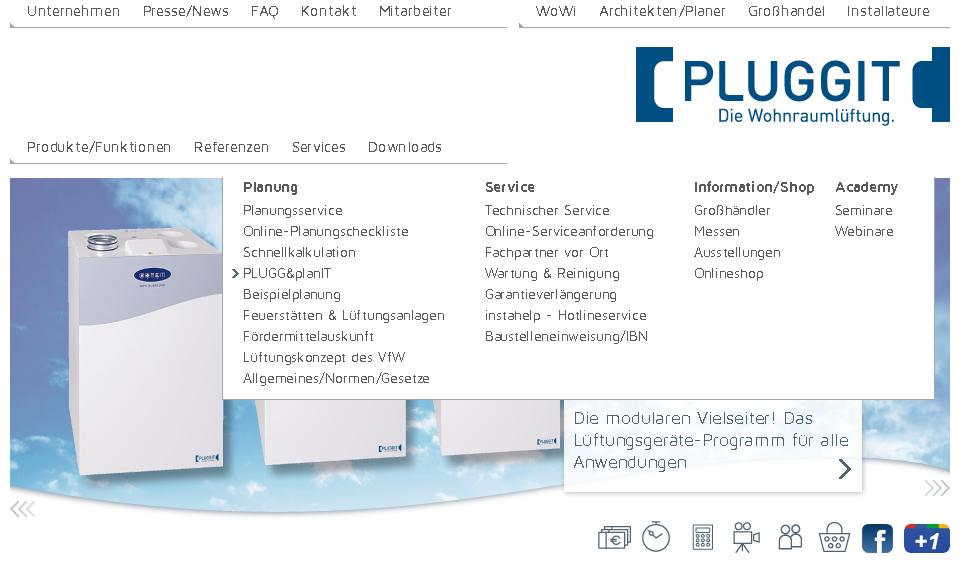 PLUGG&planIT finden Sie unter www.pluggit.