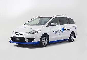 Im neuen Mazda Premacy Hydrogen RE