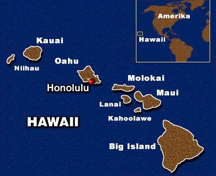 2. Die acht Inseln Hawaii besteht insgesamt aus 137 Inseln, die zusammen eine Gesamtfläche von 16 634 km 2 ausmachen.