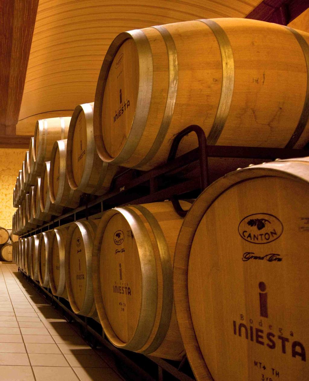 strikte Kontrolle der Muss Temperatur: Die Bodega Iniesta arbeitet mit der modernen Methode Boreal, welche die Temperatur der Trauben nach der Ernte bis zur Weiterverarbeitung im Weinkeller reduziert.