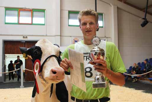Die Bambino-Klasse (4 6 Jahre) war in diesem Jahr sehr gut aufge- Grand Champion Tobias Leucht. stellt.