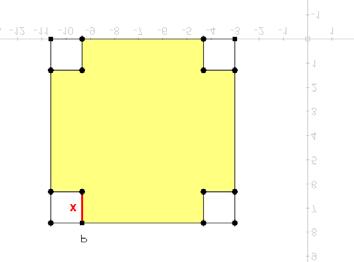 M. Bostelmann, mail@mbostelmann.de DynaGeo: Funktionale Abhängigkeiten 5/5 d. Konstruieren Sie dann das Schachtelpolygon und färben Sie es ein.