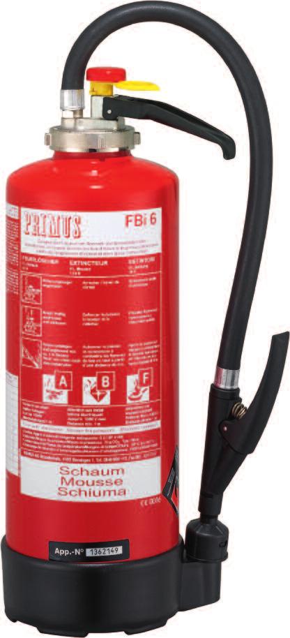 Wenn in der Küche Speiseöl oder Bratfett brennt: FBi6! Dieser Feuerlöscher ist nicht nur für professionelle Küchen, sondern auch für Privathaushalte zu empfehlen.