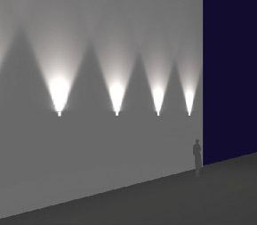 Fassaden- und Wegeleuchten Anbauleuchten 1 152 102 102 CL LED Wand 10 MINI; Lichtaustritt nach oben oder nach unten medium strahlend; rotationssymmetrische Lichtcharakteristik Uplight und Downlight
