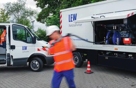 Betriebsführung und Instandhaltung. Die LEW Netzservice GmbH verantwortet nach DIN- VDE-0105-100 die komplette Anlage.