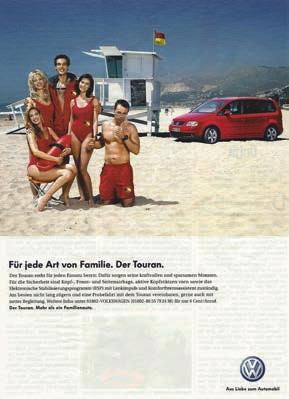 Elternschaft und Forschung. Zum generativen Potenzial einer Gratwanderung Abb. 5 und Abb. 6 VW-Werbeanzeigen (2005) die Fotografen alltägliche fotografische Praxis.