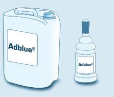 AdBlue 164 Befüllen des Tanks mit AdBlue Für PKW und leichte Nutzfahrzeuge gibt es Kanister mit 5 oder 10 Liter bzw.
