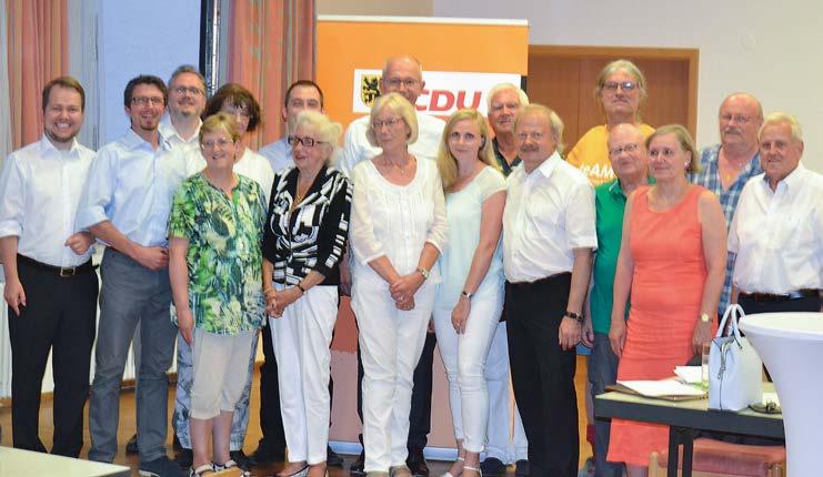 CDU Ortsverbände Neue Vorsitzende im CDU Ortsverband Magstadt Mit 18 stimmberechtigten Mitgliedern waren wir bei der diesjährigen Jahreshauptversammlung sehr gut besucht, was uns natürlich gefreut