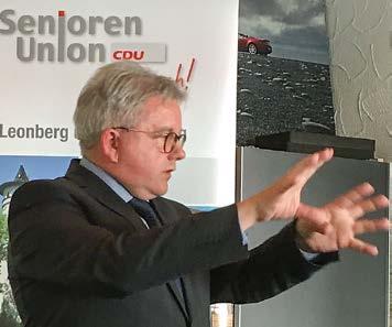 wvereinigungen Abends muss nicht jeder maximales Glück empfinden Leonberg Der baden-württembergische Minister Guido Wolf (CDU) spricht über Europa, die Justiz und die Koalition.