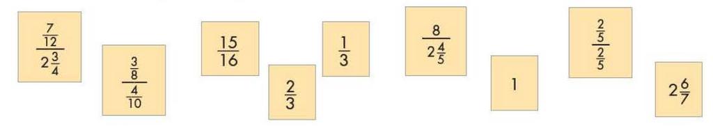 5 = 10 b. 3 1 5 6 = c. 3 3 4 5 = ) Berechne und vereinfache das Ergebnis soweit wie möglich! 3 a. 1 = b. 7 3 = c. 1 = 4 8 10 4 3 9 3 4 8 3) Berechne den Wert folgender Doppelbrüche: a. 1 3 8 = b.