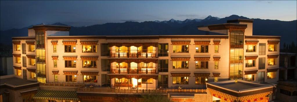 Tag 1 Akklimatisation in Leh Transfer vom Flughafen zum Hotel. Der Rest des Tages in Leh steht euch zur freien Verfügung. Übernachtung im Hotel Grand Dragon Ladakh mit Zentralheizung. Inkl.