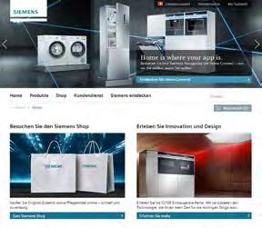 Für das Aussergewöhnliche im Web. Innovativ, informativ, interaktiv. Die Siemens-Homepage. Ein Besuch auf unserer Homepage wird mit jedem Klick zum inspirierenden Erlebnis.