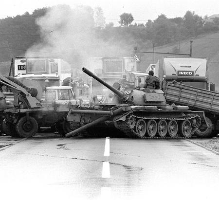 1991: Kriegsbeginn mit der Intervention