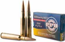 BÜCHSENPATRONEN MATCH PPU Match Line Munition ist für das präzise Schießen von kurzen und langen Distanzen konzipiert.