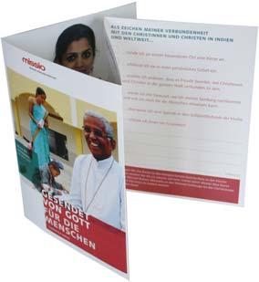 Weltweit-Missio 2017 Bildauswahl Seite 7 von 7 Der Postkartenflyer ist Teil der Solidaritätsaktion von Missio im