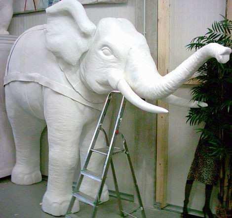 1 Figur Elefant Format ca.