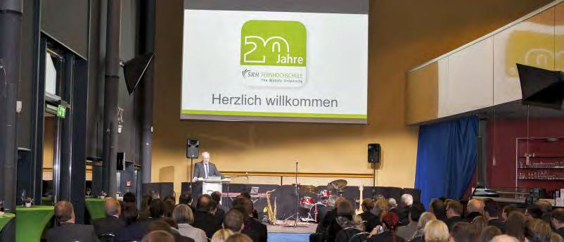 Als Dankeschön für 20 Jahre SRH Fernhochschule The Mobile University lud die Hochschule daher ihre Mitarbeiterinnen und