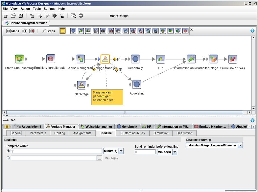 IBM FileNet P8 Prozess Designer immer ein lauffähiger Prozess Wiederverwendbare Prozessbibliothek Versionen, Vererbung