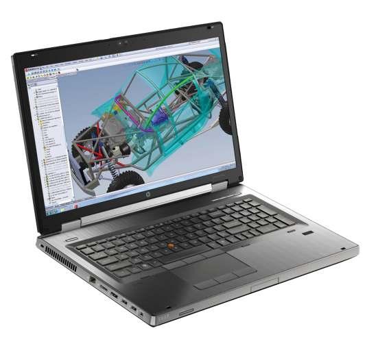 Preisliste Februar 2012 Seite 8 HP 17.3" Mobile Workstation Quad Core HP 8760w Quad Core Notebook 4 RAM-Slots (max. 32GB RAM) Display 17.