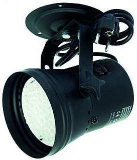 LED-Discostrahler PAR-36 schwarz 61 LEDs, RGB, DMX-Controlled Jetzt mit überzeugender LED-Technik.
