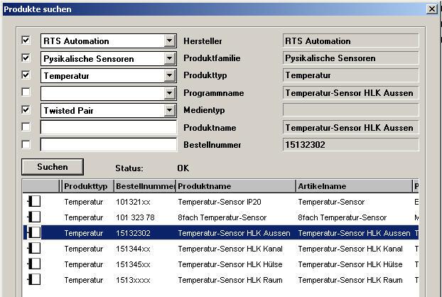 KNX Temperatur-Sensor Außen HLK 151 323