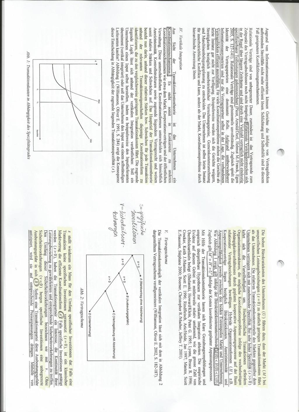 Transaktionskostentheorie Dietl (2007, S.1753) 25.10.