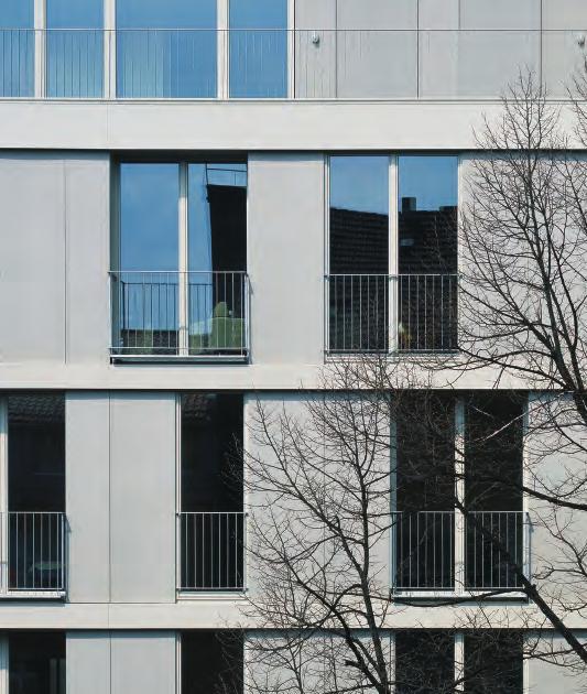 UNTERKONSTRUKTION AUS HOLZ Objektbeispiel Holz-UK Wohnhaus Ten in One, Berlin Architekten:
