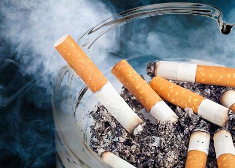 Nikotin Beim Verschlucken von Zigaretten und anderen Tabakprodukten ist das Nikotin der entscheidende Inhalts stoff.
