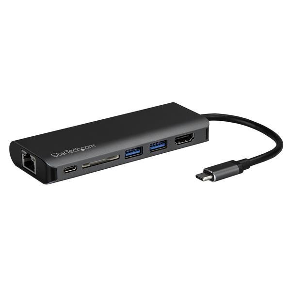 USB-C Multiport Adapter - SD Kartenleser - Power Delivery - 4K HDMI - GbE - 2x USB 3.0 Product ID: DKT30CSDHPD Erweitern Sie die Konnektivität Ihres USB-C -fähigen Laptops.