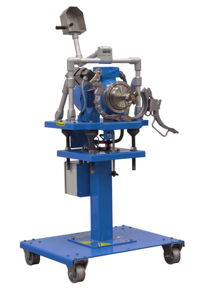 000 kg/h Der Federgelagerte Messerkopf (SLC) ist eine kostengünstige Lösung für die Granulierung von Basispolymeren bei niedrigeren Durchsatzraten.