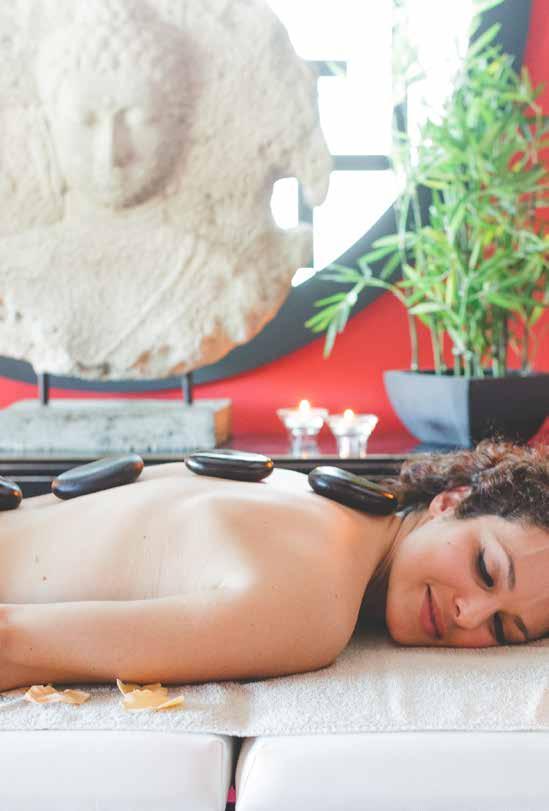 Relaxing Experience H H H H H Maison de Beauté Wellness Ganzkörper Behandlung mit Thermal Bio Ton 49, Peeling mit Creme aromatisiert 49, Entspannende Antistress-Massage 25 Min. 42, 55 Min.