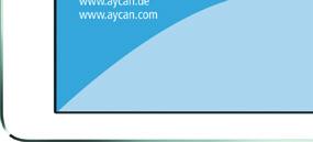 Starten Sie auf Ihrem ipad aycan mobile durch Tippen des App-Symbols auf dem Home-Bildschirm oder im Dock (siehe Schritt 2 für die