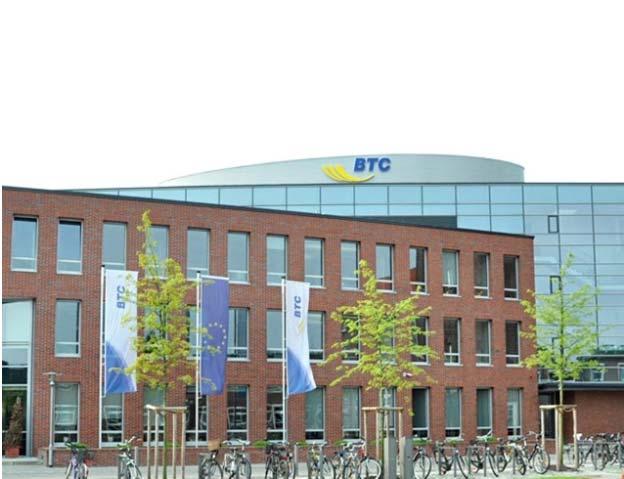 Die Standorte der BTC AG Hauptsitz: Escherweg 5 26121 Oldenburg Fon: + 49 441 3612-0 Fax: + 49 441 3612-3999 E-Mail: office-ol@btc-ag.