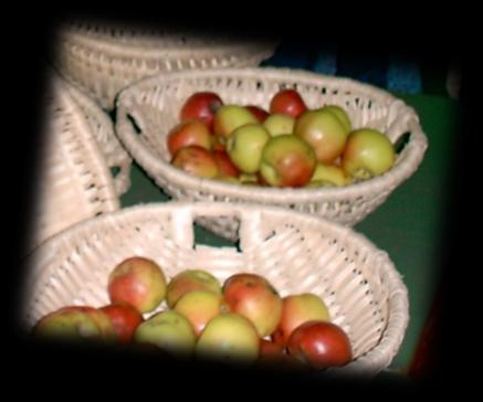 Jeden Montagmorgen werden vom Schulwart Äpfel geholt. Auf Kosten der Gemeinde erhält jedes Kind einen gesunden Apfel.