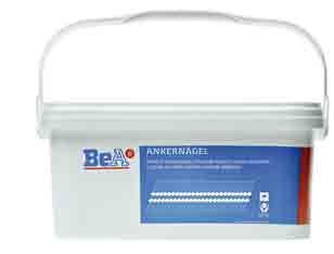 THE POWER OF FASTENING BeA Schlauchlose Nagler 12100512 Schlauchloser Ankernagler R60-664 E mit Koffer Papiergebundene Ankernägel 40 60 60 3,6 kg 10900508 Fuel