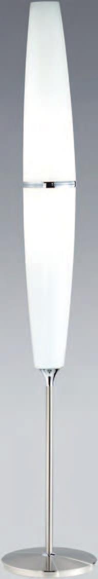 73359 (Nickel matt/chrom) Leuchtmittel: HV-Halogen G9 3 x 33 W ECO Höhe: 640 mm 65 x 95 mm, weiß mit