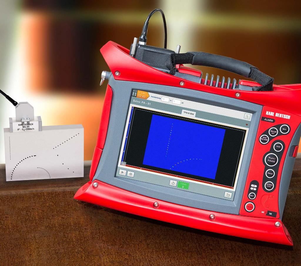 GEKKO Portables Ultraschallprüfgerät für