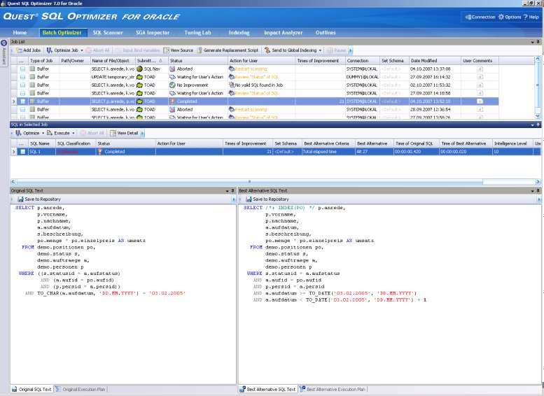 SQL Optimizer